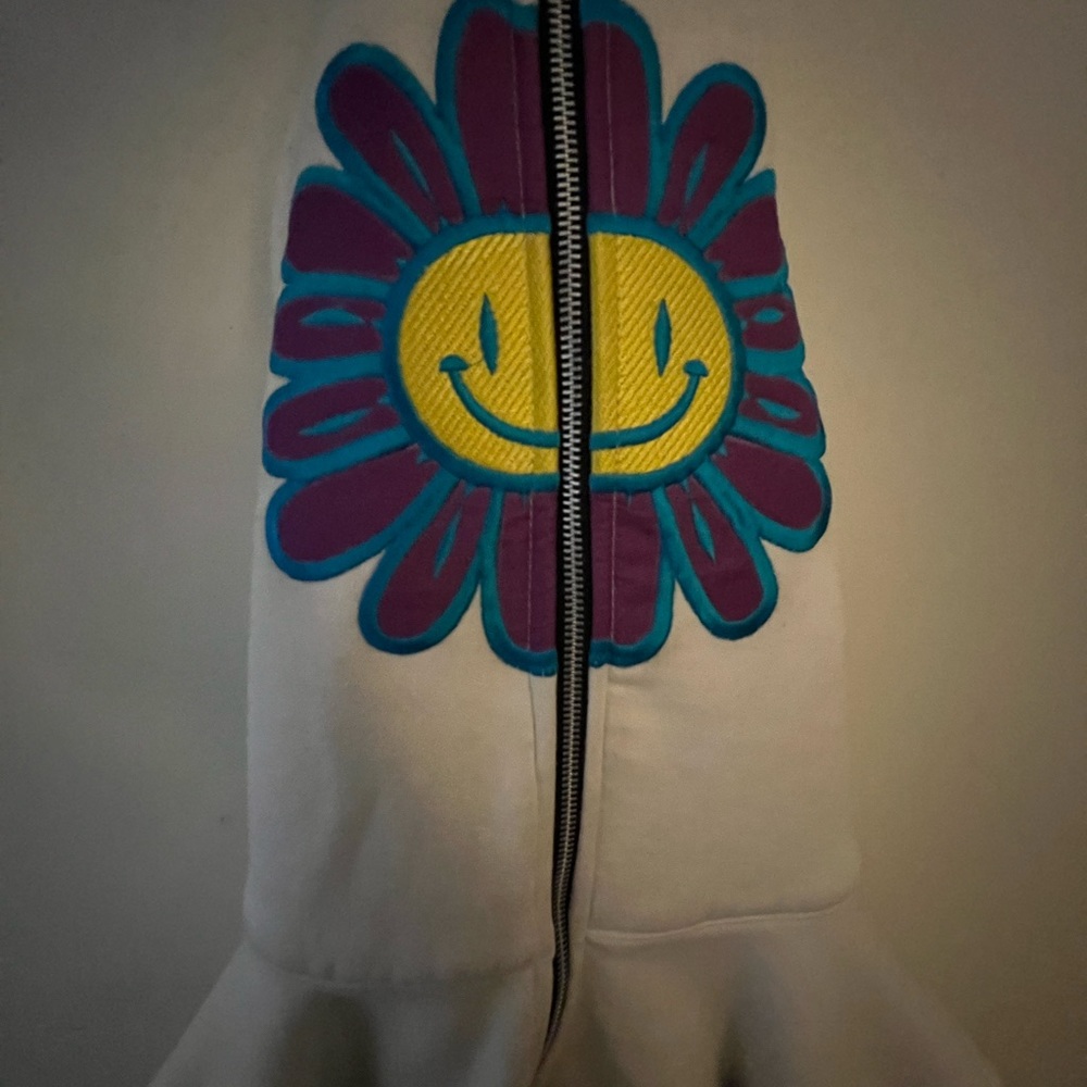 Euphoric Full Zip- White UNISEX